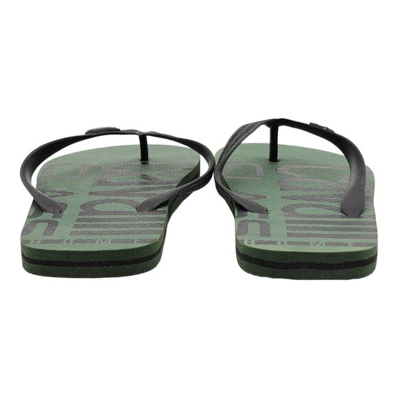 Cavalli Class Logo Men\'s Flip Flops Sandals in Green size 9 42-43